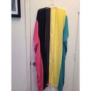 Womens sheer Chiffon/Rayon Beach Blouses Kimono Cardigan Long Bikini Cover Up